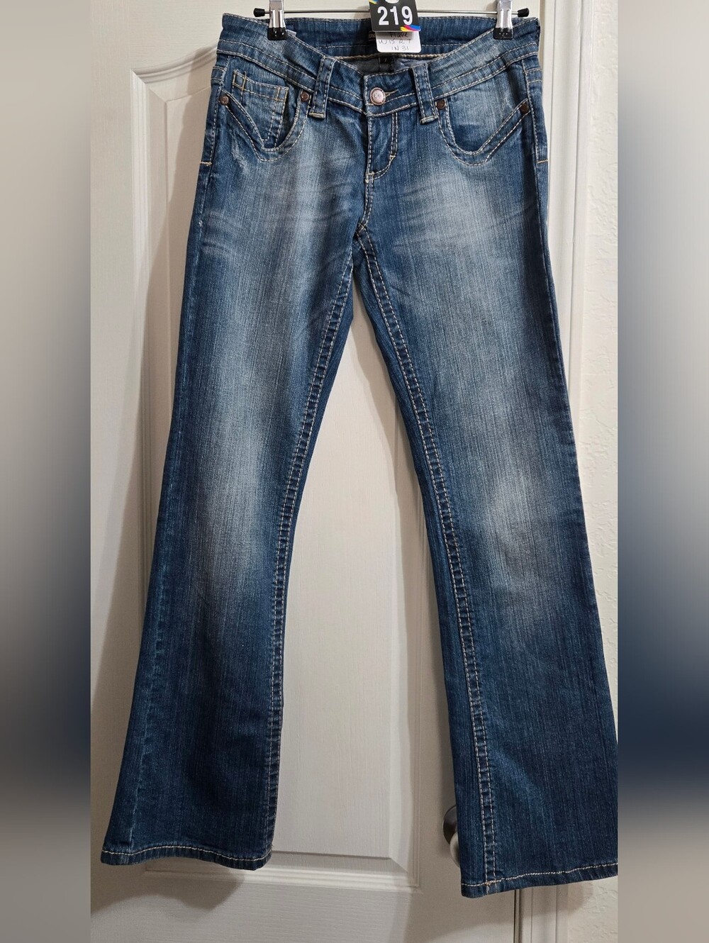 #219 Pre-Loved Underground Soul Slightly Flare Jeans